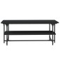 vidaXL Couchtisch Schwarz 100x50x40 cm Holzwerkstoff vidaXL Couchtisch Schwarz 100x50x40 cm Holzwerkstoff