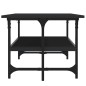 vidaXL Couchtisch Schwarz 100x50x40 cm Holzwerkstoff vidaXL Couchtisch Schwarz 100x50x40 cm Holzwerkstoff