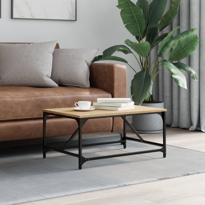 vidaXL Couchtisch Sonoma-Eiche 75x50x35 cm Holzwerkstoff vidaXL Couchtisch Sonoma-Eiche 75x50x35 cm Holzwerkstoff