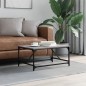 vidaXL Couchtisch Grau Sonoma 75x50x35 cm Holzwerkstoff vidaXL Couchtisch Grau Sonoma 75x50x35 cm Holzwerkstoff