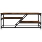vidaXL Couchtisch Räuchereiche 100x49x40 cm Holzwerkstoff vidaXL Couchtisch Räuchereiche 100x49x40 cm Holzwerkstoff