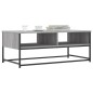 vidaXL Couchtisch Grau Sonoma 100x51x40 cm Holzwerkstoff vidaXL Couchtisch Grau Sonoma 100x51x40 cm Holzwerkstoff