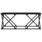 vidaXL Couchtisch Schwarz 100x49x40 cm Holzwerkstoff