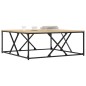 vidaXL Couchtisch Sonoma-Eiche 100x100x40 cm Holzwerkstoff vidaXL Couchtisch Sonoma-Eiche 100x100x40 cm Holzwerkstoff