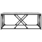 vidaXL Couchtisch Grau Sonoma 100x100x40 cm Holzwerkstoff vidaXL Couchtisch Grau Sonoma 100x100x40 cm Holzwerkstoff