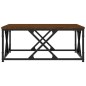 vidaXL Couchtisch Braun Eichen-Optik 70x70x30 cm Holzwerkstoff vidaXL Couchtisch Braun Eichen-Optik 70x70x30 cm Holzwerkstoff