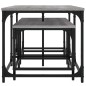 vidaXL Satztische 3 Stk. Grau Sonoma Holzwerkstoff vidaXL Satztische 3 Stk. Grau Sonoma Holzwerkstoff