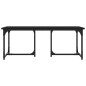 vidaXL Couchtisch Schwarz 90x50x35 cm Holzwerkstoff vidaXL Couchtisch Schwarz 90x50x35 cm Holzwerkstoff