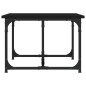 vidaXL Couchtisch Schwarz 90x50x35 cm Holzwerkstoff vidaXL Couchtisch Schwarz 90x50x35 cm Holzwerkstoff