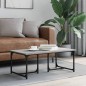 vidaXL Couchtisch Grau Sonoma 90x50x35 cm Holzwerkstoff vidaXL Couchtisch Grau Sonoma 90x50x35 cm Holzwerkstoff