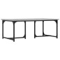 vidaXL Couchtisch Grau Sonoma 90x50x35 cm Holzwerkstoff vidaXL Couchtisch Grau Sonoma 90x50x35 cm Holzwerkstoff