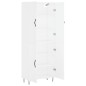 vidaXL Highboard Weiß 69,5x34x180 cm Holzwerkstoff vidaXL Highboard Weiß 69,5x34x180 cm Holzwerkstoff