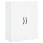vidaXL Highboard Weiß 69,5x34x180 cm Holzwerkstoff vidaXL Highboard Weiß 69,5x34x180 cm Holzwerkstoff