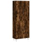 vidaXL Highboard Räuchereiche 69,5x34x180 cm Holzwerkstoff vidaXL Highboard Räuchereiche 69,5x34x180 cm Holzwerkstoff