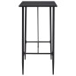 vidaXL 5-tlg. Bar-Set Stoff Schwarz vidaXL 5-tlg. Bar-Set Stoff Schwarz