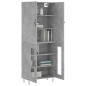 vidaXL Highboard Betongrau 69,5x34x180 cm Holzwerkstoff vidaXL Highboard Betongrau 69,5x34x180 cm Holzwerkstoff