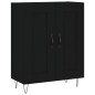vidaXL Highboard Schwarz 69,5x34x180 cm Holzwerkstoff vidaXL Highboard Schwarz 69,5x34x180 cm Holzwerkstoff