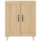 vidaXL Highboard Sonoma-Eiche 69,5x34x180 cm Holzwerkstoff vidaXL Highboard Sonoma-Eiche 69,5x34x180 cm Holzwerkstoff