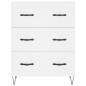 vidaXL Highboard Weiß 69,5x34x180 cm Holzwerkstoff vidaXL Highboard Weiß 69,5x34x180 cm Holzwerkstoff