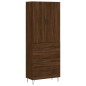 vidaXL Highboard Braun Eichen-Optik 69,5x34x180 cm Holzwerkstoff vidaXL Highboard Braun Eichen-Optik 69,5x34x180 cm Holzwerkstoff