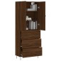 vidaXL Highboard Braun Eichen-Optik 69,5x34x180 cm Holzwerkstoff vidaXL Highboard Braun Eichen-Optik 69,5x34x180 cm Holzwerkstoff