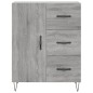 vidaXL Highboard Grau Sonoma 69,5x34x180 cm Holzwerkstoff vidaXL Highboard Grau Sonoma 69,5x34x180 cm Holzwerkstoff