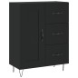 vidaXL Highboard Schwarz 69,5x34x180 cm Holzwerkstoff vidaXL Highboard Schwarz 69,5x34x180 cm Holzwerkstoff