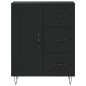 vidaXL Highboard Schwarz 69,5x34x180 cm Holzwerkstoff vidaXL Highboard Schwarz 69,5x34x180 cm Holzwerkstoff