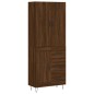 vidaXL Highboard Braun Eichen-Optik 69,5x34x180 cm Holzwerkstoff vidaXL Highboard Braun Eichen-Optik 69,5x34x180 cm Holzwerkstoff
