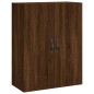 vidaXL Highboard Braun Eichen-Optik 69,5x34x180 cm Holzwerkstoff vidaXL Highboard Braun Eichen-Optik 69,5x34x180 cm Holzwerkstoff