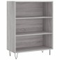 vidaXL Highboard Grau Sonoma 69,5x34x180 cm Holzwerkstoff vidaXL Highboard Grau Sonoma 69,5x34x180 cm Holzwerkstoff