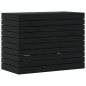 vidaXL Wäschetruhe Schwarz 88,5x44x66 cm Massivholz Kiefer vidaXL Wäschetruhe Schwarz 88,5x44x66 cm Massivholz Kiefer