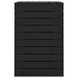 vidaXL Wäschetruhe Schwarz 88,5x44x66 cm Massivholz Kiefer vidaXL Wäschetruhe Schwarz 88,5x44x66 cm Massivholz Kiefer