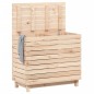 vidaXL Wäschetruhe 88,5x44x76 cm Massivholz Kiefer vidaXL Wäschetruhe 88,5x44x76 cm Massivholz Kiefer