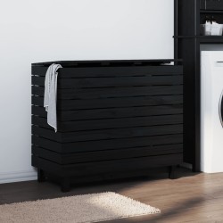 vidaXL Wäschetruhe 88,5x44x76 cm Massivholz Kiefer