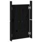 vidaXL Türen für Outdoor-Küche Schwarz 50x9x82 cm Massivholz Kiefer vidaXL Türen für Outdoor-Küche Schwarz 50x9x82 cm Massivholz Kiefer