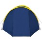 vidaXL Campingzelt 4 Personen Marineblau/Gelb vidaXL Campingzelt 4 Personen Marineblau/Gelb