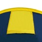 vidaXL Campingzelt 4 Personen Marineblau/Gelb vidaXL Campingzelt 4 Personen Marineblau/Gelb