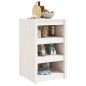vidaXL Outdoor-Küchenschrank Weiß 55x55x92 cm Massivholz Kiefer vidaXL Outdoor-Küchenschrank Weiß 55x55x92 cm Massivholz Kiefer