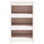 vidaXL Outdoor-Küchenschrank Weiß 55x55x92 cm Massivholz Kiefer vidaXL Outdoor-Küchenschrank Weiß 55x55x92 cm Massivholz Kiefer