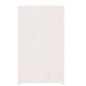 vidaXL Outdoor-Küchenschrank Weiß 55x55x92 cm Massivholz Kiefer vidaXL Outdoor-Küchenschrank Weiß 55x55x92 cm Massivholz Kiefer