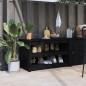 vidaXL Outdoor-Küchenschrank Schwarz 106x55x64 cm Massivholz Kiefer vidaXL Outdoor-Küchenschrank Schwarz 106x55x64 cm Massivholz Kiefer