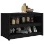 vidaXL Outdoor-Küchenschrank Schwarz 106x55x64 cm Massivholz Kiefer vidaXL Outdoor-Küchenschrank Schwarz 106x55x64 cm Massivholz Kiefer
