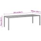 vidaXL 11-tlg. Garten-Essgruppe Poly Rattan Grau vidaXL 11-tlg. Garten-Essgruppe Poly Rattan Grau