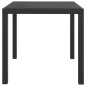 vidaXL 5-tlg. Garten-Essgruppe mit Kissen Poly Rattan Grau vidaXL 5-tlg. Garten-Essgruppe mit Kissen Poly Rattan Grau