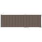 vidaXL Doppel-Sonnenliege mit Taupe Auflagen Kiefer Imprägniert vidaXL Doppel-Sonnenliege mit Taupe Auflagen Kiefer Imprägniert