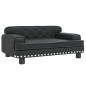vidaXL Kindersofa Schwarz 70x45x30 cm Kunstleder vidaXL Kindersofa Schwarz 70x45x30 cm Kunstleder