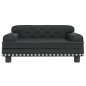 vidaXL Kindersofa Schwarz 70x45x30 cm Kunstleder vidaXL Kindersofa Schwarz 70x45x30 cm Kunstleder