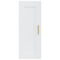 vidaXL Wandschrank Hochglanz-Weiß 35x34x90 cm Holzwerkstoff vidaXL Wandschrank Hochglanz-Weiß 35x34x90 cm Holzwerkstoff