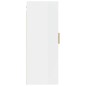 vidaXL Wandschrank Hochglanz-Weiß 35x34x90 cm Holzwerkstoff vidaXL Wandschrank Hochglanz-Weiß 35x34x90 cm Holzwerkstoff